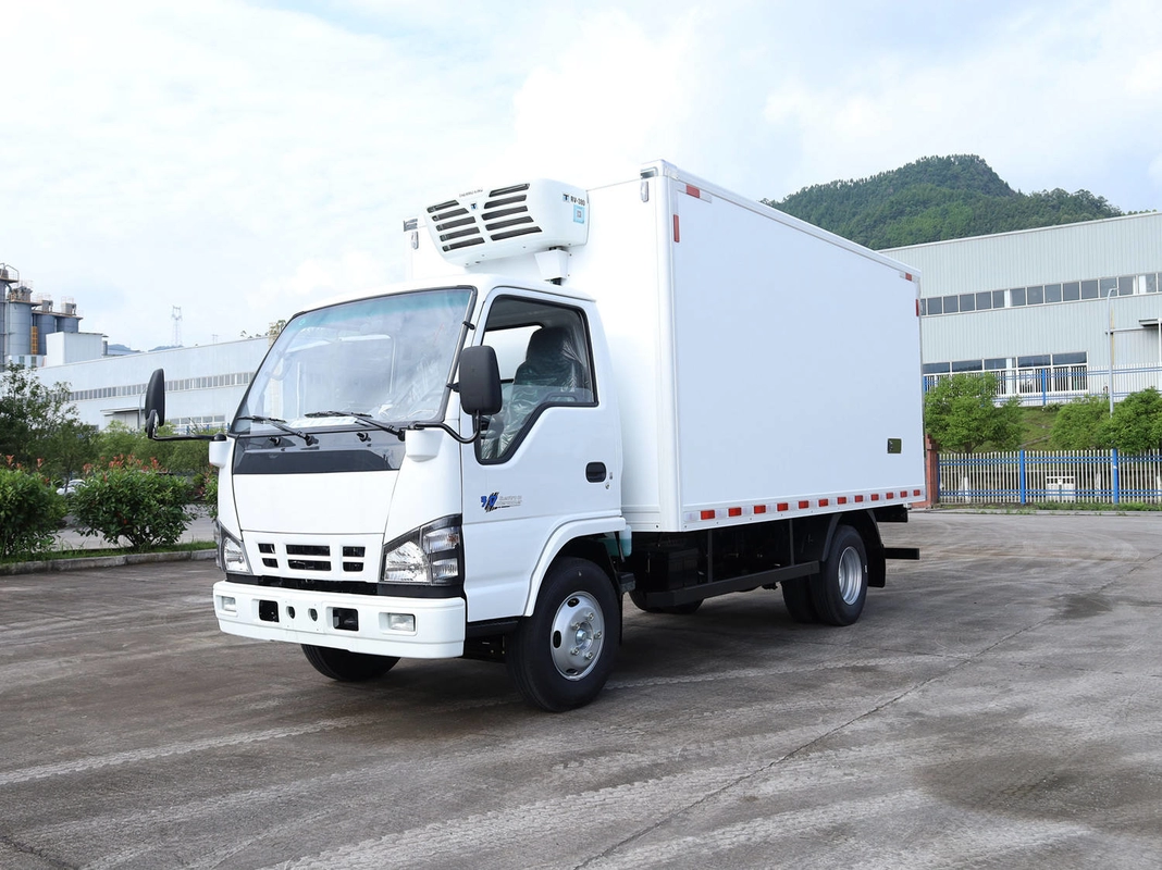Freezer truck hire in Abu Dhabi with advanced cooling technology, perfect for reliable cold chain transport and logistics across the UAE